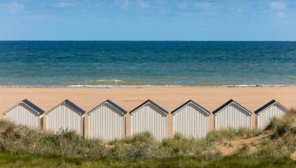 Le Riva Plage Appartement Ouistreham Esterno foto